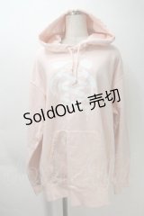 KRY CLOTHING / サンリオコラボ 裏毛プルオーバーパーカー  ピンク S-25-10-29-022-EL-BL-HR-ZS
