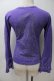 画像2: GOTH / プリント長袖カットソー  パープル S-25-10-29-023-GO-TS-HR-ZS (2)