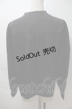 画像2: axes femme kawaii / 3wayジャボ付きブラウス  黒 S-25-10-29-026-AX-BL-AS-ZS