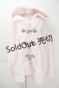 KRY CLOTHING / 「MOKOMOKO2020」ボアBIGフードダッフル  ピンク S-25-10-29-031-EL-CO-HR-ZS