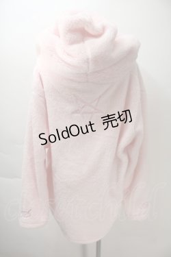 画像2: KRY CLOTHING / 「MOKOMOKO2020」ボアBIGフードダッフル  ピンク S-25-10-29-031-EL-CO-HR-ZS