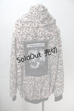 画像2: KRY CLOTHING / 「NEKOKAKUMA」 ファーパーカー  ピンク S-25-10-29-032-EL-CO-HR-ZS