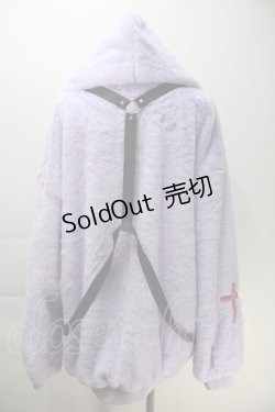 画像2: Jamie エーエヌケー / ハーネス付きファーブルゾン  パープル S-25-10-29-033-LO-JA-HR-ZS