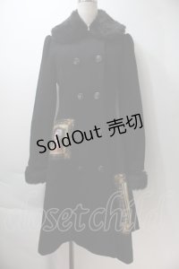 Innocent World / 廃墟の中のポートレートコート M 黒 S-25-10-29-036-IW-CO-AS-ZS