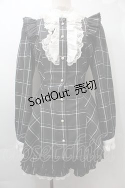 画像1: Secret Honey / チェックセットアップ  黒x白 S-25-10-29-041-CA-JA-AS-ZS