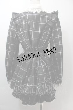 画像2: Secret Honey / チェックセットアップ  黒x白 S-25-10-29-041-CA-JA-AS-ZS