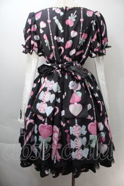 画像2: Angelic Pretty / Candy Ornamentワンピース  黒 S-25-10-29-042-AP-OP-AS-ZS