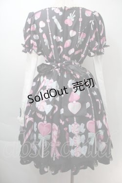 画像2: Angelic Pretty / Candy Ornamentワンピース  黒 S-25-10-29-042-AP-OP-AS-ZS