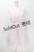 Angelic Pretty / Chateau d'ecumeジャンパースカートセット  ピンク S-25-10-30-035-AP-OP-AS-ZS