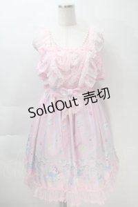 Angelic Pretty / Chateau d'ecumeジャンパースカートセット  ピンク S-25-10-30-035-AP-OP-AS-ZS