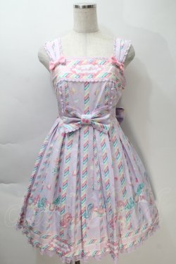 画像1: Angelic Pretty / Sugary Carnivalジャンパースカート  ラベンダー S-25-10-30-036-AP-OP-AS-ZS