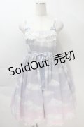 Angelic Pretty / Misty Sky Brilliant ColorジャンパースカートSet  Melancholic Moon(グレー×ピンク) S-25-10-30-037-AP-OP-AS-ZS