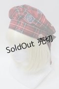 Angelic Pretty / British Bearベレー  赤 S-25-10-30-005-AP-AC-AS-ZS