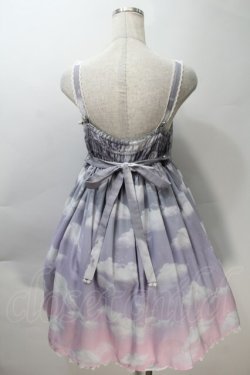 画像2: Angelic Pretty / Misty Sky Brilliant ColorジャンパースカートSet  Melancholic Moon(グレー×ピンク) S-25-10-30-037-AP-OP-AS-ZS