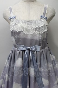 画像3: Angelic Pretty / Misty Sky Brilliant ColorジャンパースカートSet  Melancholic Moon(グレー×ピンク) S-25-10-30-037-AP-OP-AS-ZS