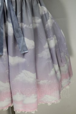 画像4: Angelic Pretty / Misty Sky Brilliant ColorジャンパースカートSet  Melancholic Moon(グレー×ピンク) S-25-10-30-037-AP-OP-AS-ZS