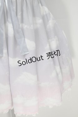 画像4: Angelic Pretty / Misty Sky Brilliant ColorジャンパースカートSet  Melancholic Moon(グレー×ピンク) S-25-10-30-037-AP-OP-AS-ZS