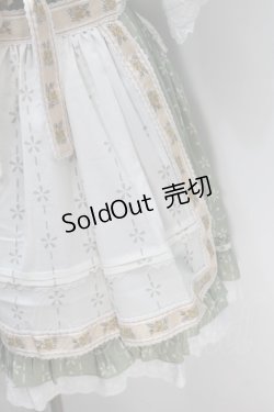 画像4: Beaver Duke / Alpine Maiden Vintageワンピース  オフxグリーン S-25-10-30-038-LO-OP-HR-ZS