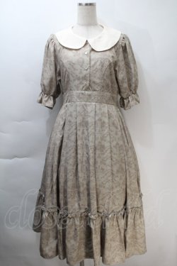 画像1: m petit by misako / NINA’Sコラボトワルドジュイワンピース M ベージュ S-25-10-30-039-LO-OP-AS-ZS