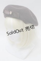 m petit by misako / NINA'Sコラボベレー  ブラウン S-25-10-30-006-LO-AC-AS-ZS