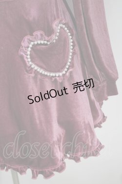 画像4: Jamie エーエヌケー / Re Twinkle ハートポケットワンピース  ピンク S-25-10-30-041-LO-OP-HR-ZS