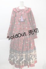 Angelic Pretty / British Bearブラウス＆ティアードスカート  赤 S-25-10-30-042-AP-OP-AS-ZS