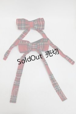 画像5: Angelic Pretty / British Bearブラウス＆ティアードスカート  赤 S-25-10-30-042-AP-OP-AS-ZS