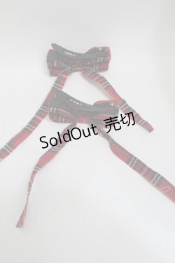 画像6: Angelic Pretty / British Bearブラウス＆ティアードスカート  赤 S-25-10-30-042-AP-OP-AS-ZS