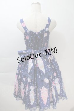 画像2: Angelic Pretty / Decoration Ice Creamジャンパースカート  紺 S-25-10-30-043-AP-OP-AS-ZS