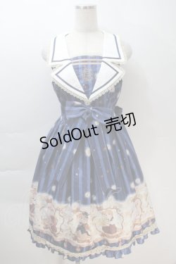 画像1: To Alice / カワウソコンサートジャンパースカート M 紺 S-25-10-30-044-LO-CO-HR-ZS