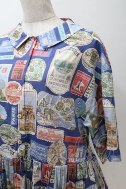 画像3: Jane Marple / Memories of Parisコレットドレス  ブルー S-25-10-30-046-JM-OP-AS-ZS