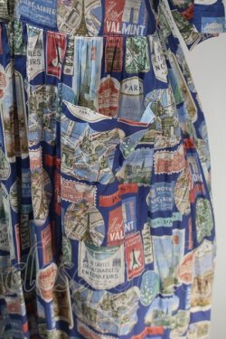 画像4: Jane Marple / Memories of Parisコレットドレス  ブルー S-25-10-30-046-JM-OP-AS-ZS