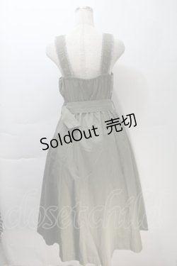 画像2: axes femme / ベルト付きミリタリージャンパースカート  カーキ S-25-10-30-048-AX-OP-HR-ZS