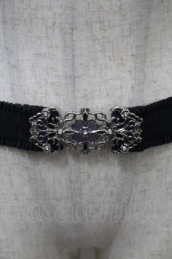 画像2: axes femme / ゴムベルト  黒 S-25-10-30-007-AX-BL-AS-ZS