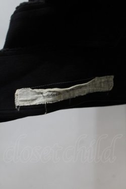 画像4: alice auaa / カットデニムミニスカート 1 黒 S-25-10-30-052-AA-SK-HR-ZS