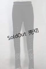 KRY CLOTHING / 「KURINUKI４」レギンス  黒 S-25-10-30-053-EL-PA-HR-ZS