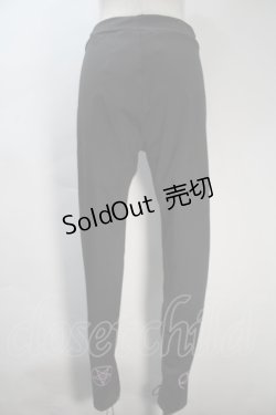 画像2: KRY CLOTHING / 「KURINUKI４」レギンス  黒 S-25-10-30-053-EL-PA-HR-ZS