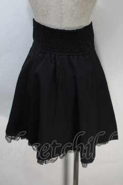 画像2: Ank Rouge / ベルトデザインスカート  黒 S-25-10-30-054-CA-SK-AS-ZS