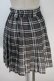 画像2: LOLITA / チェックプリーツスカート  グレー S-25-10-30-056-LO-SK-HR-ZS (2)