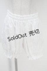 Forest Song / ドロワーズ  白 S-25-10-30-060-LO-PA-HR-ZS