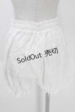 画像2: Forest Song / ドロワーズ  白 S-25-10-30-060-LO-PA-HR-ZS