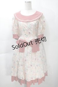 Victorian maiden / コーラルリーフドレス  オフｘピンク S-25-10-30-1005-CL-OP-AS-ZS