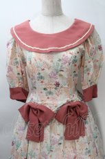 画像3: Victorian maiden / コーラルリーフドレス  オフｘピンク S-25-10-30-1005-CL-OP-AS-ZS (3)