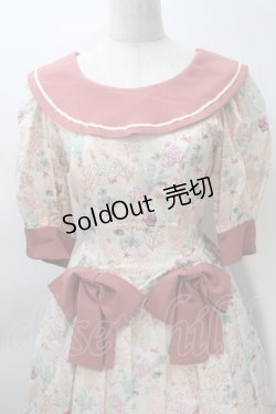 画像3: Victorian maiden / コーラルリーフドレス  オフxピンク S-25-10-30-1005-CL-OP-AS-ZS