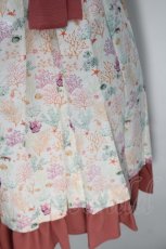 画像4: Victorian maiden / コーラルリーフドレス  オフｘピンク S-25-10-30-1005-CL-OP-AS-ZS (4)
