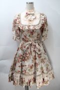 Victorian maiden / ロココブーケクラシカルドールパフスリーブドレス  ロココピーチ S-25-10-30-1006-CL-OP-AS-ZS