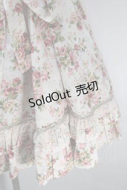 画像4: Victorian maiden / ロココブーケクラシカルドールパフスリーブドレス  ロココピーチ S-25-10-30-1006-CL-OP-AS-ZS