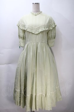 画像1: Victorian maiden / フローレンスケープドレス  ピスタチオ S-25-10-30-1007-CL-CO-AS-ZS