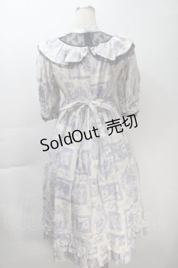 画像2: Victorian maiden / Lazy afternoonドールドレス  オフxブルー S-25-10-30-1008-CL-OP-AS-ZS