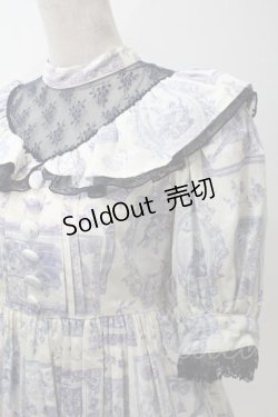 画像3: Victorian maiden / Lazy afternoonドールドレス  オフxブルー S-25-10-30-1008-CL-OP-AS-ZS